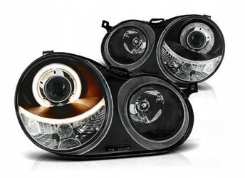 VW Polo 9N BLACK RINGI forlygter