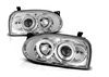 Forlygter Vw Golf 3 III 91-97 Ringi Chrome