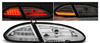 LED-lygter ny Seat Leon 05-09 krom LED-lygter