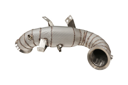 Nedløbsrør Mercedes Benz A45 A45S 19+ M139 W177 + varmeskjold