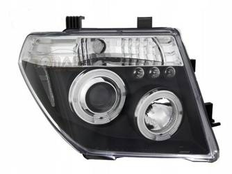 Forlygter Nissan Navara III CHROM RINGI