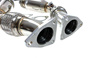 Downpipe NISSAN 350Z DECAT + ELASTISKE FORBINDELSER