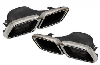 Udstødningslyddæmpere Mercedes W213, GLC X253 krom