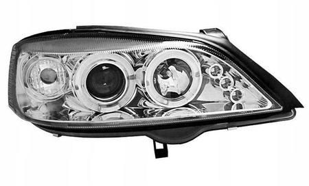 Forlygter Opel Astra G CHROM RINGI