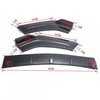 Universal frontkofanger splitter (3-delt) Sort