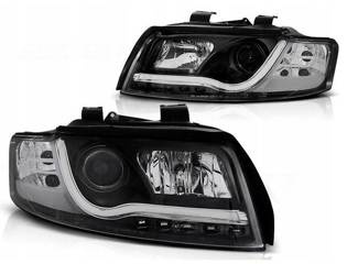 Lygter ny audi a4 b6 00-04 led rør sort drl