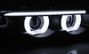Forlygter Bmw E38 94-01 Ringi 3d Led Sort