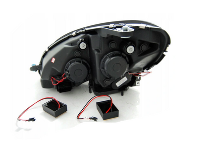 Lygter Mercedes W204 C-klasse 07-10 Led i krom