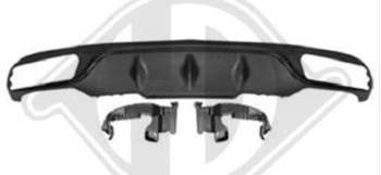 DIFFUSOR MERCEDES W213 16-19 SORT