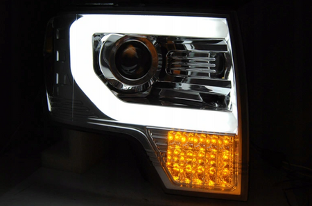 Forlygter Ford F150 Mk12 08-14 Led Chrome