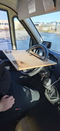 Ratbord til Mercedes Sprinter fra 2020 - træ