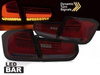 BMW F30 11-15 LED BAR SEQ RED SMOKE forlygter