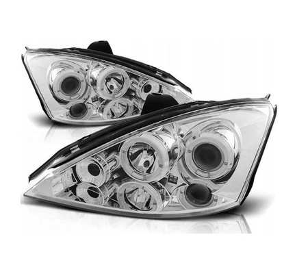 Forlygter Ford Focus Mk1 98-01 Ringi Chrome