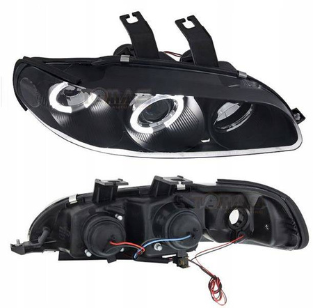 Honda Civic V BLACK RING forlygter