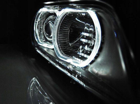 Forlygter BMW E39 95-03 Sort Ring LED Depo