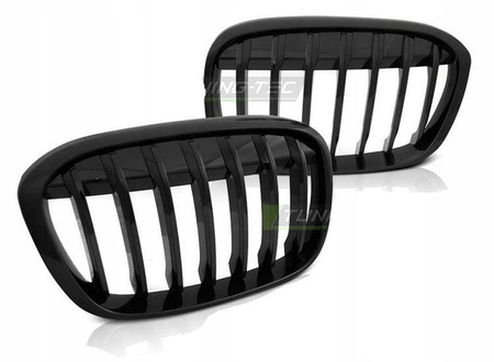 Frontgrill sort højglans til Bmw X1 F48 15-