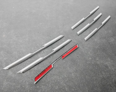 Lister rundt om sideruderne på VW Passat B8 14+ SEDAN