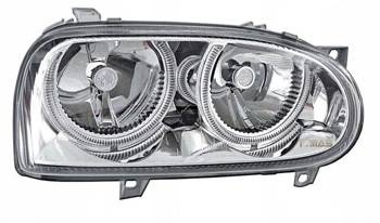 VW Golf III forlygter CHROM RINGI