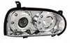 VW Golf III forlygter CHROM RINGI