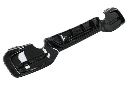 DIFFUSER BMW F20 F21 15-19 TWIN SINGLE PIANO BLACK