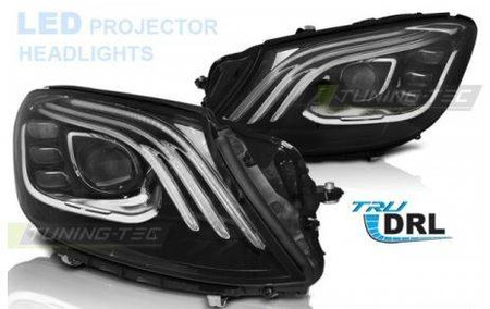 Lampy Mercedes W222 13-17 Forlygter Led Sort