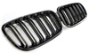 GRILL (NYRE) BMW E70 E71 DOBBELT M LOOK GLOSS BL.