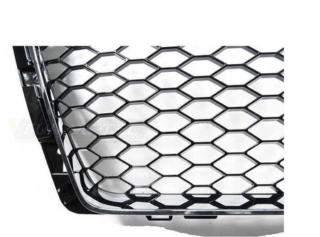 Grill sport AUDI A4 B9 15-19 krom