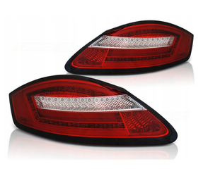 Porsche Boxster 05-08 R-hvide led-lamper