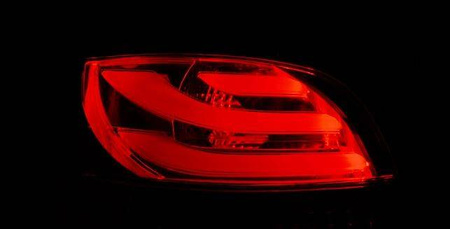 LED-lys Peugeot 206 98- Red Smoke Led Bar