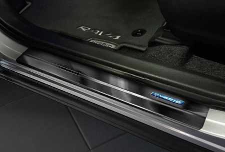 Toyota CH-R dørtrinsplader (sort)