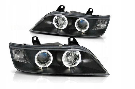Forlygter BMW Z3 sorte ringe
