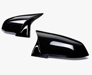 Sidespejlhuse til BMW F20 F30 E84 blank sort