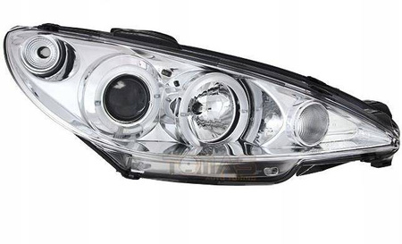 Peugeot 206 CHROM RINGI forlygter