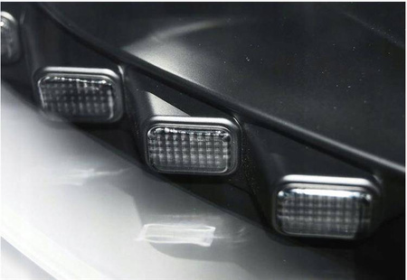 Forlygter nye Vw T5 10-15 sort led drl