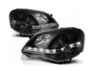 VW Polo 9N3 BLACK DAYLIGHT forlygter
