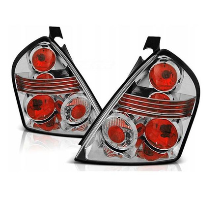 Baglygter Ny Fiat Stilo 01-07 3d Chrome Design
