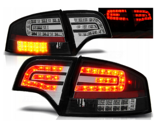 AUDI A4 B7 04-07 sedan sorte LED-lamper