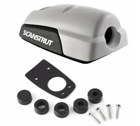 Kabelgennemføring, taggennemføring, 6-10 mm, grå