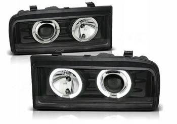 Forlygter Vw Corrado 88-95 ringi sort