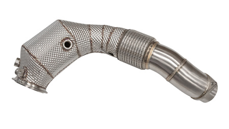 Downpipe BMW M850I/XI G14 G15 G16/M550i G30 / M650i / M750i G11 G12 med OPF N63 + Heat Shield