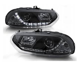 Forlygter Alfa Romeo 156 97-03 dagslys sort!