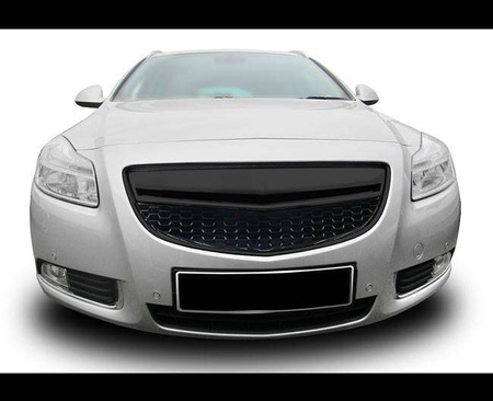 FRONTGRILL UDEN BADGE OPEL INSIGNIA 08-13 BLK
