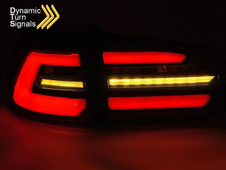 Røde røg-LED-lamper til VW Golf 7 VII Variant