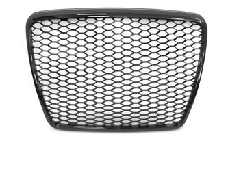 GRILL SPORT GLOSSY BLACK PDC AUDI A6 C6 09-11