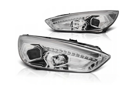 Ford Focus Mk3 15- Chrome Drl Led-forlygter