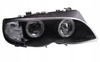 Forlygter BMW E46 RINGI BLACK Seda forlygter