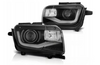 Forlygter Chevrolet Camaro 09-13 Sort Led