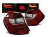 Lygter Bmw 1 serie E87 E81 04-07 rød hvid led bar