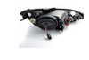 Forlygter peugeot 206 02- ring ccfl sort