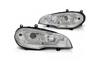 Bmw X5 E70 07-13 Drl Chrome 3d forlygter